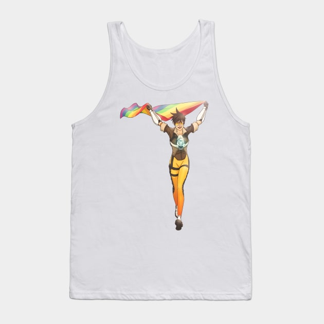 The Cavalry is Queer Tank Top by trixdraws